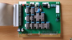 The adapter, component side.