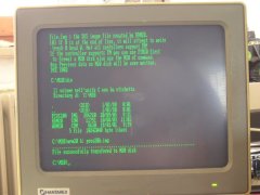 The PC used to transfer the disks