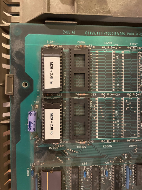 The new EPROM's with the 2.0f firmware installed.