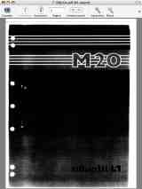 M20 quick reference guide