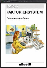 olivetti-M20-FAKTURIERSYSTEM-Benutzer-Handbuch-1983