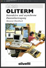 olivetti-M20-OLITERM-Interaktive-und-asynchrone-Datenuebertragung-Benutzerhandbuch-1983