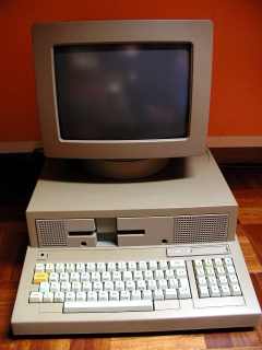 An M20 BC with an hard drive