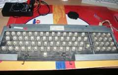 The M20 keyboard without the keys