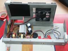 A PC ATX power supply adapted to the M20 computer